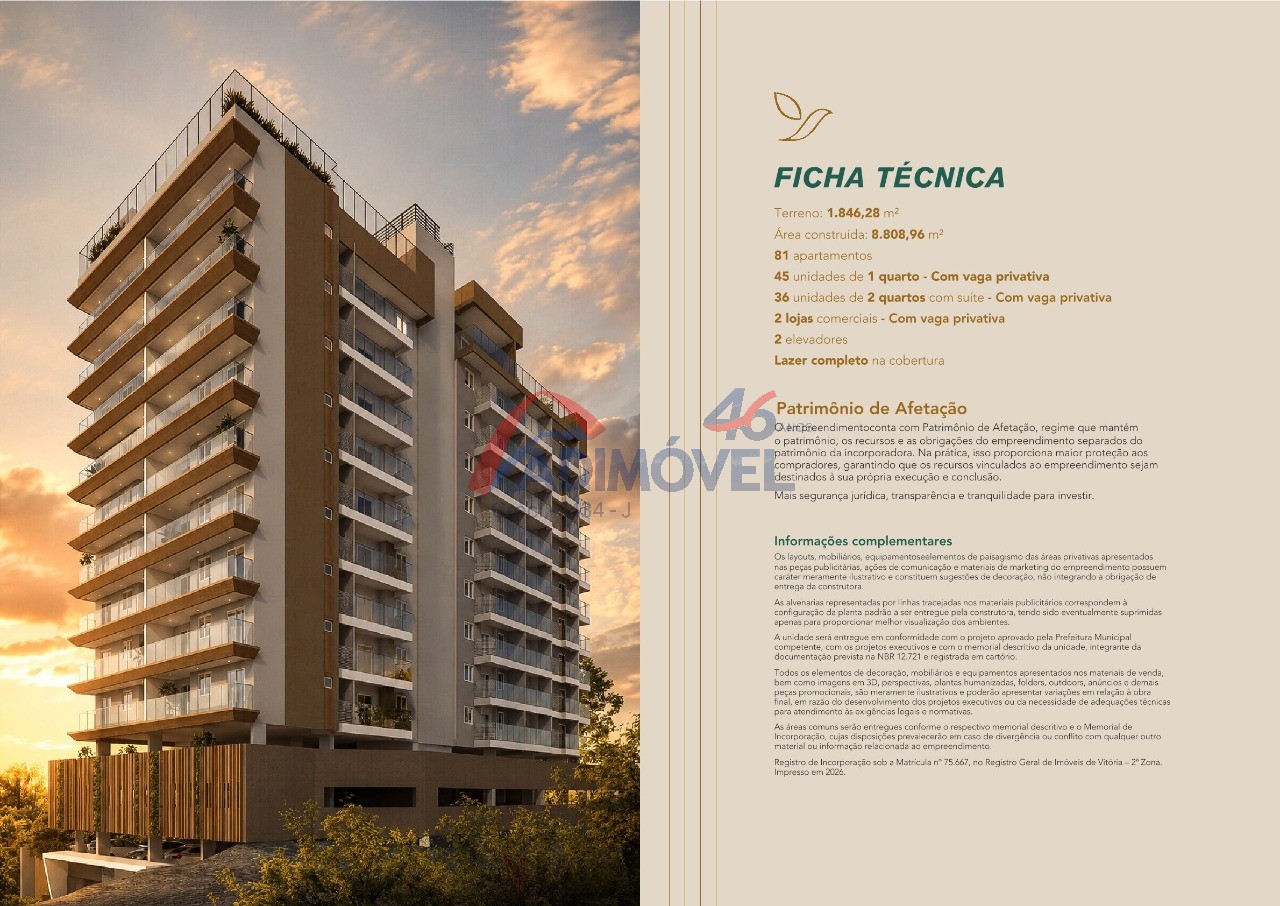 Apartamento, 1 quarto, 46 m² - Foto 2