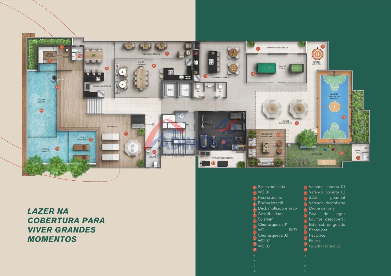 Apartamento, 1 quarto, 46 m² - Foto 10