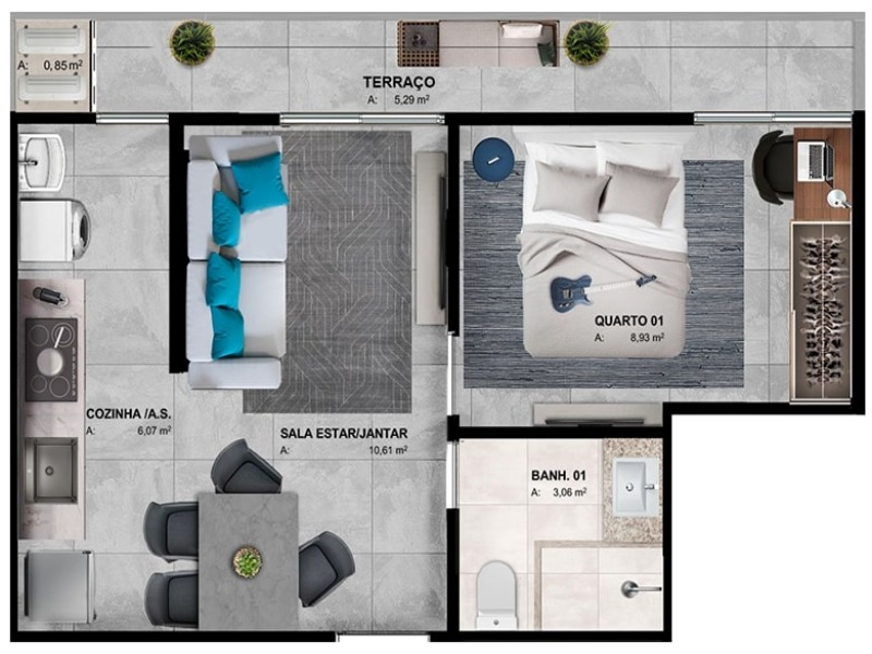 Apartamento, 3 quartos, 95 m² - Foto 15
