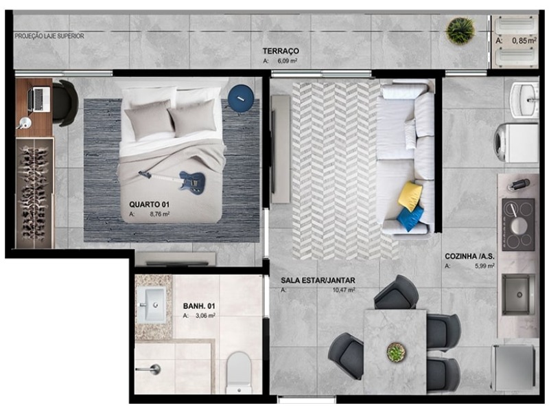 Apartamento, 3 quartos, 95 m² - Foto 16