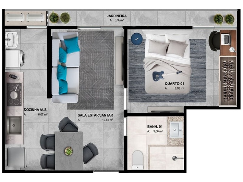Apartamento, 3 quartos, 95 m² - Foto 20