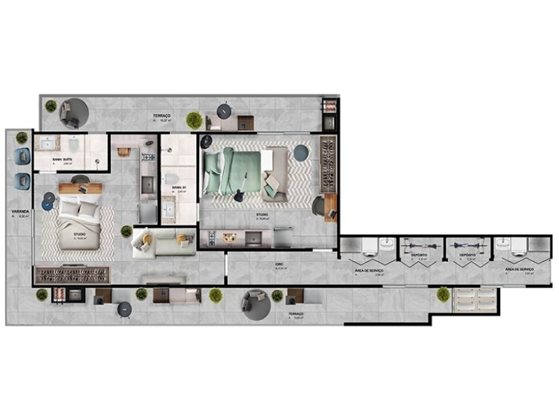 Apartamento, 3 quartos, 95 m² - Foto 22