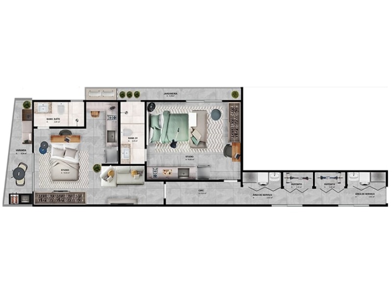 Apartamento, 3 quartos, 95 m² - Foto 26