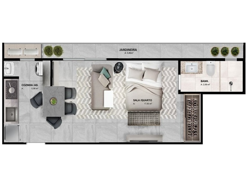 Apartamento, 3 quartos, 95 m² - Foto 27