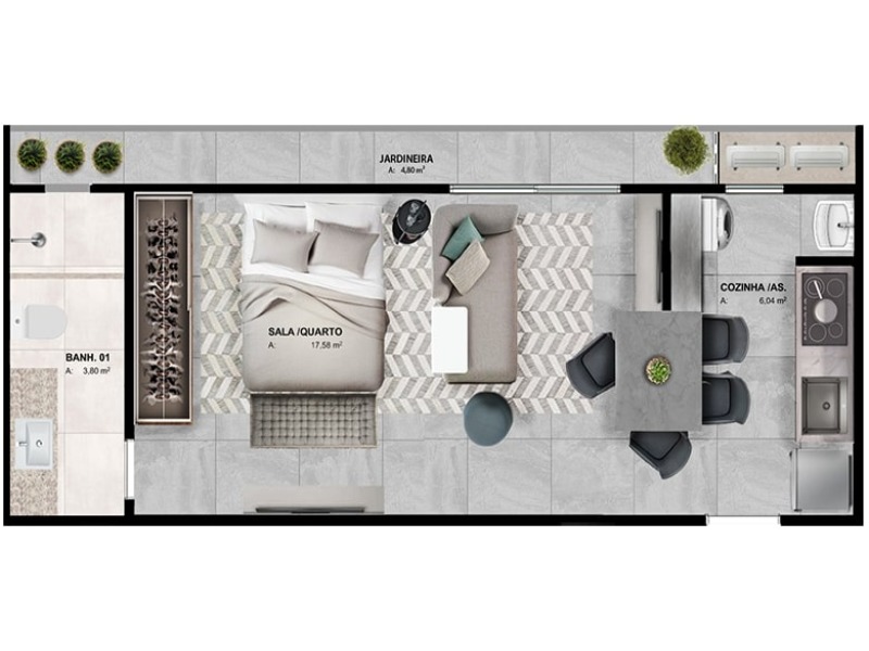 Apartamento, 3 quartos, 95 m² - Foto 29