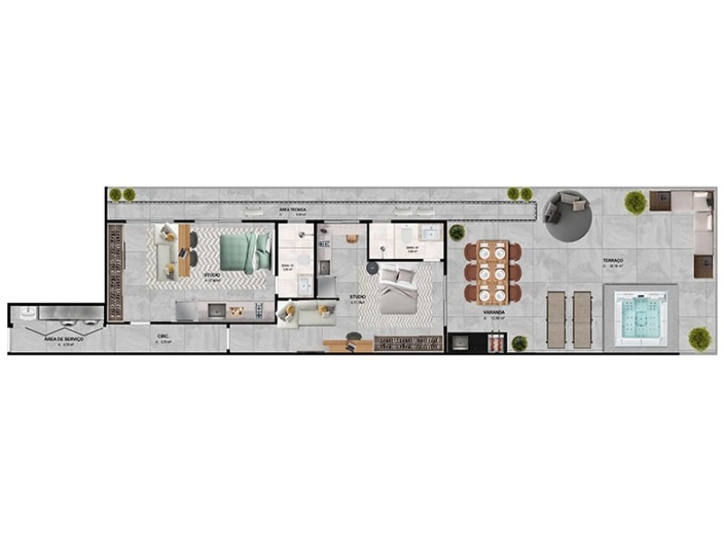 Apartamento, 3 quartos, 95 m² - Foto 30