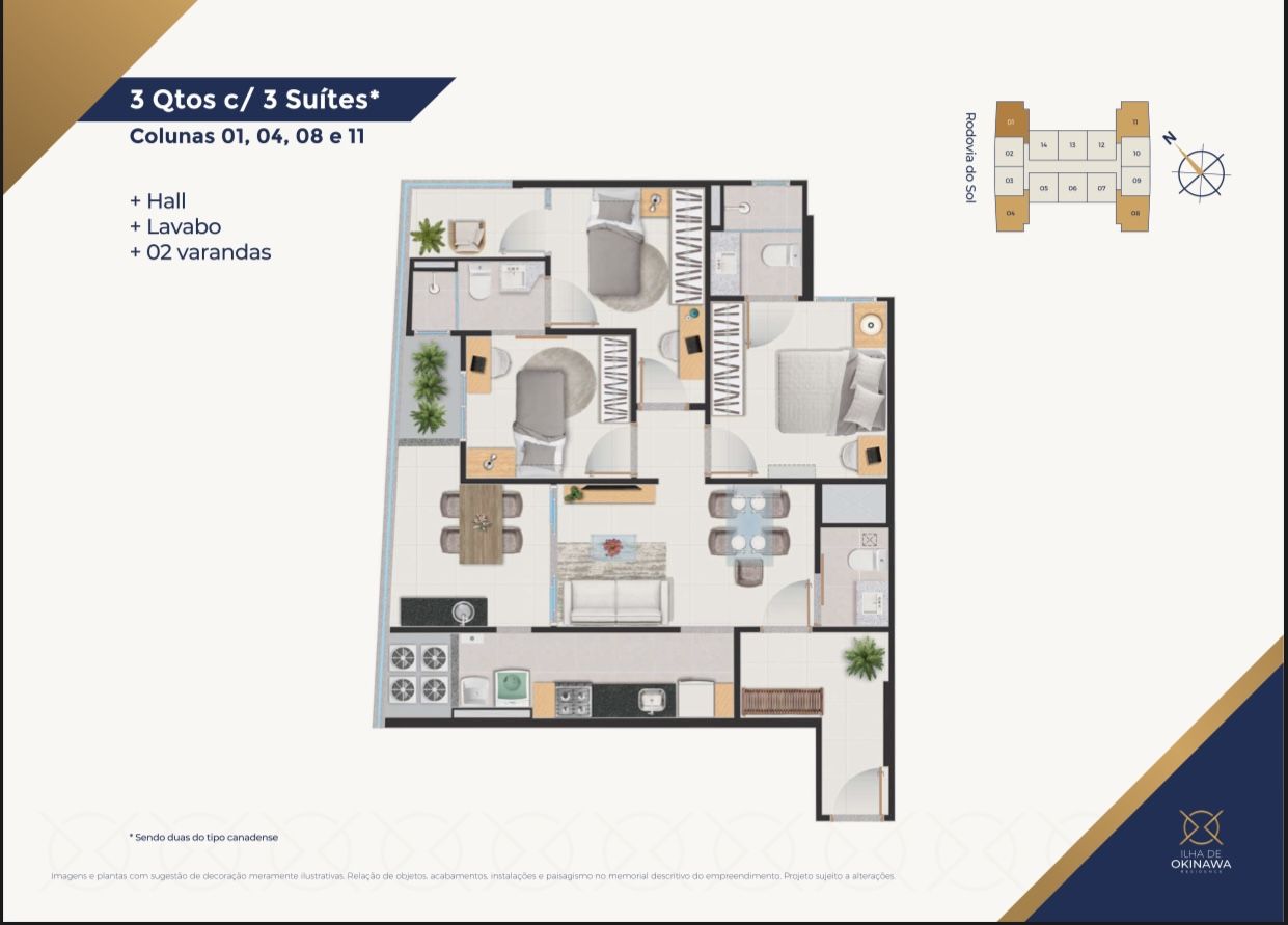 Apartamento, 2 quartos, 60 m² - Foto 10