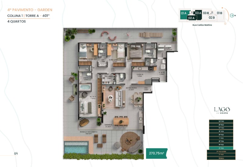 Apartamento, 4 quartos, 154 m² - Foto 13