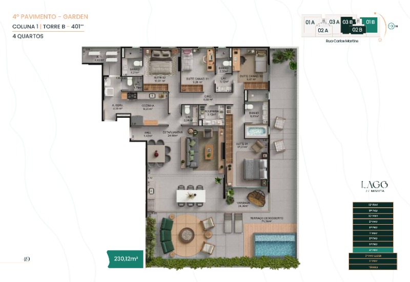 Apartamento, 4 quartos, 154 m² - Foto 14