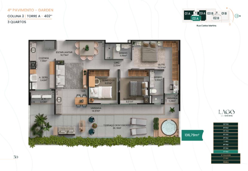 Apartamento, 4 quartos, 154 m² - Foto 15