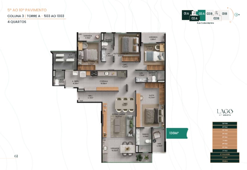 Apartamento, 4 quartos, 154 m² - Foto 26