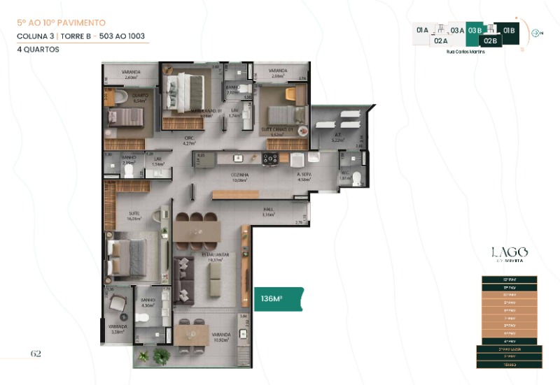 Apartamento, 4 quartos, 154 m² - Foto 27
