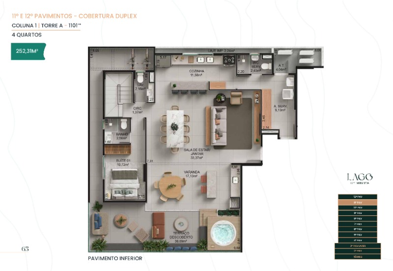 Apartamento, 4 quartos, 154 m² - Foto 30