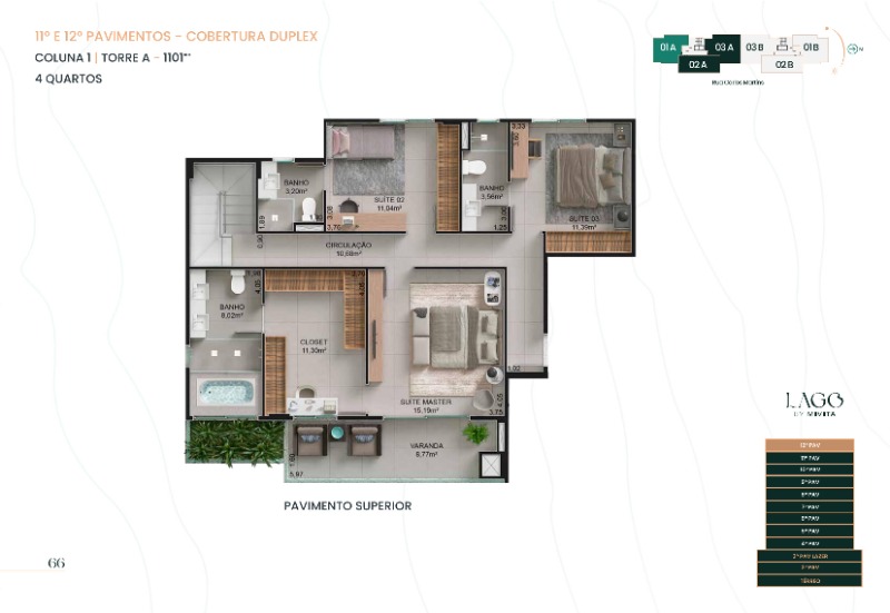 Apartamento, 4 quartos, 154 m² - Foto 31