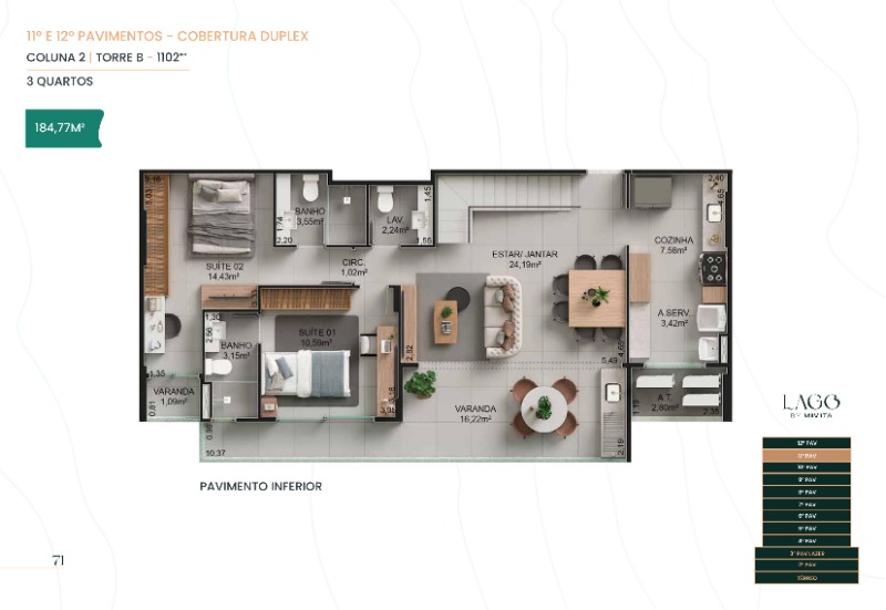 Apartamento, 4 quartos, 154 m² - Foto 36