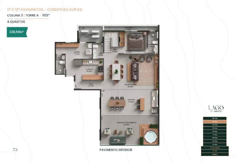 Apartamento, 4 quartos, 154 m² - Foto 38