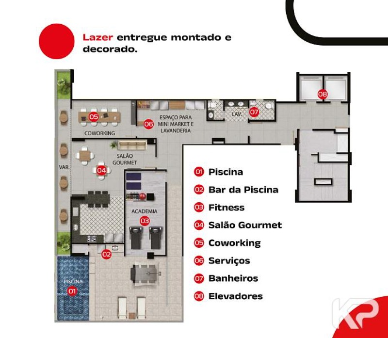 Apartamento, 2 quartos, 52 m² - Foto 8
