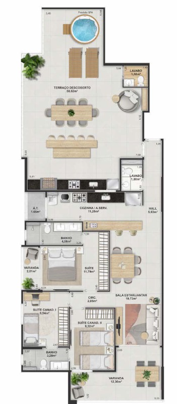Apartamento, 2 quartos, 67 m² - Foto 44