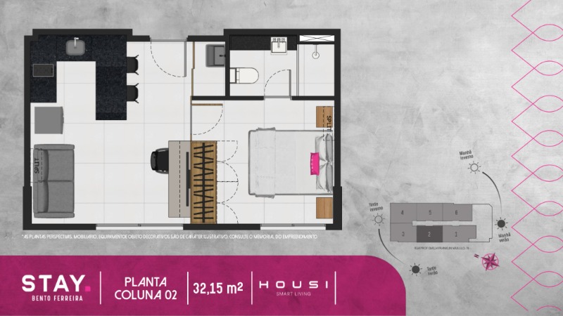 Apartamento, 1 quarto, 37 m² - Foto 18