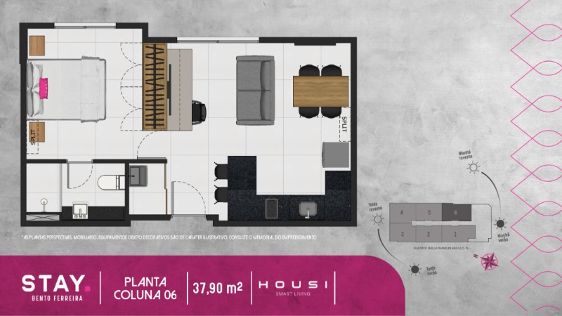 Apartamento, 1 quarto, 37 m² - Foto 34