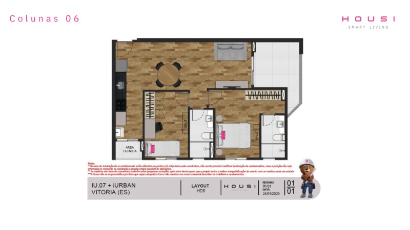 Apartamento, 2 quartos, 65 m² - Foto 11