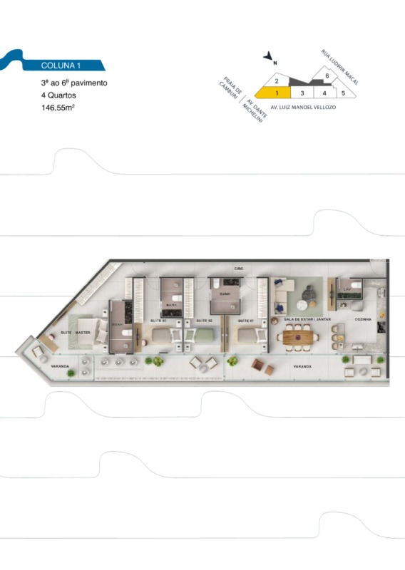 Apartamento, 4 quartos, 146 m² - Foto 5
