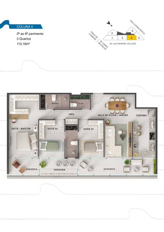Apartamento, 4 quartos, 146 m² - Foto 8