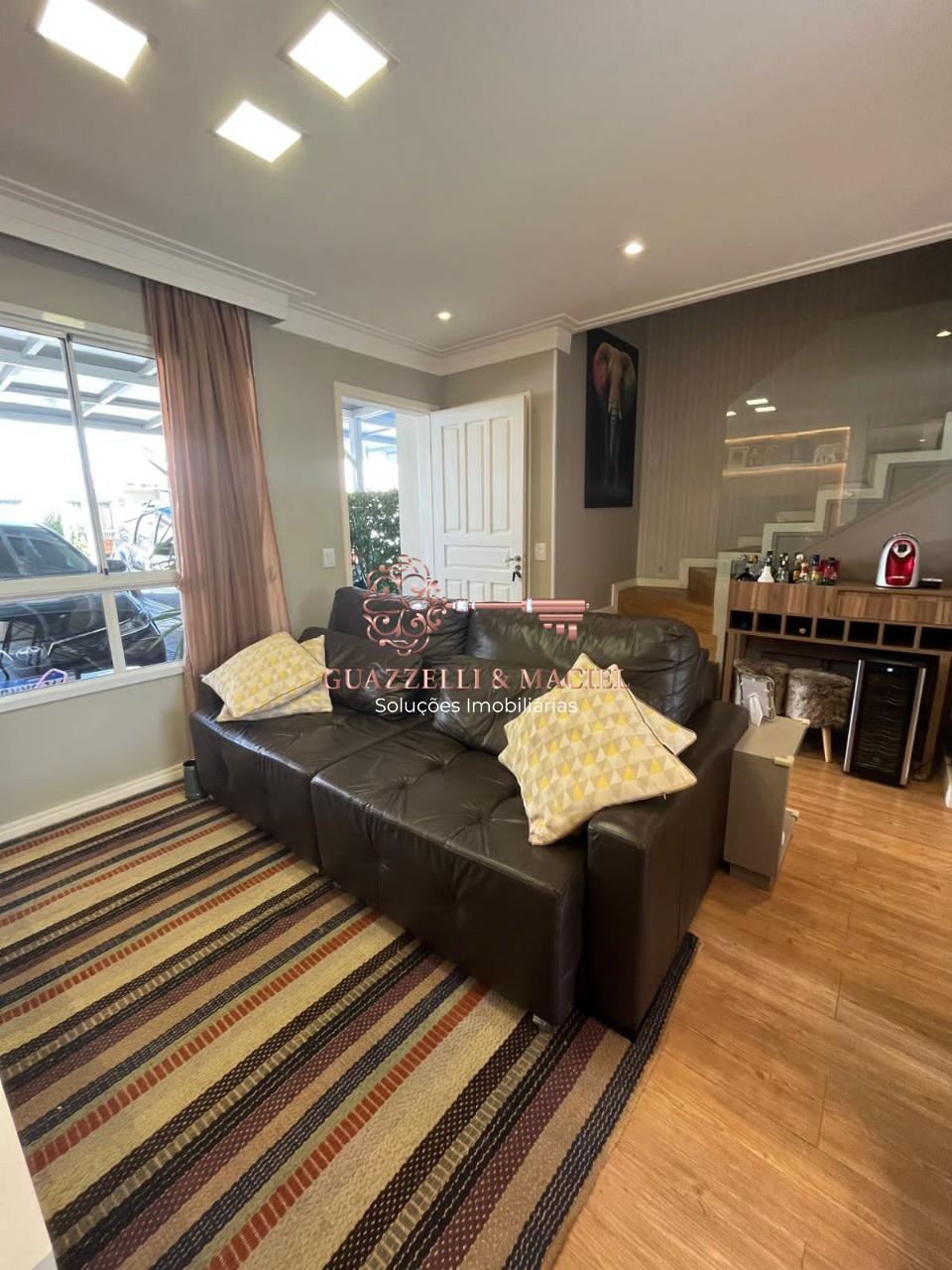 Condominio em TABOÃO, SÃO ROQUE - Casa em Condomínio de Alto Padrão em São Roque-SP, Bairro Taboão! 3 quartos, 1 suíte, 2 salas, 3 banheiros, 2 vagas, 82m². - Foto 2
