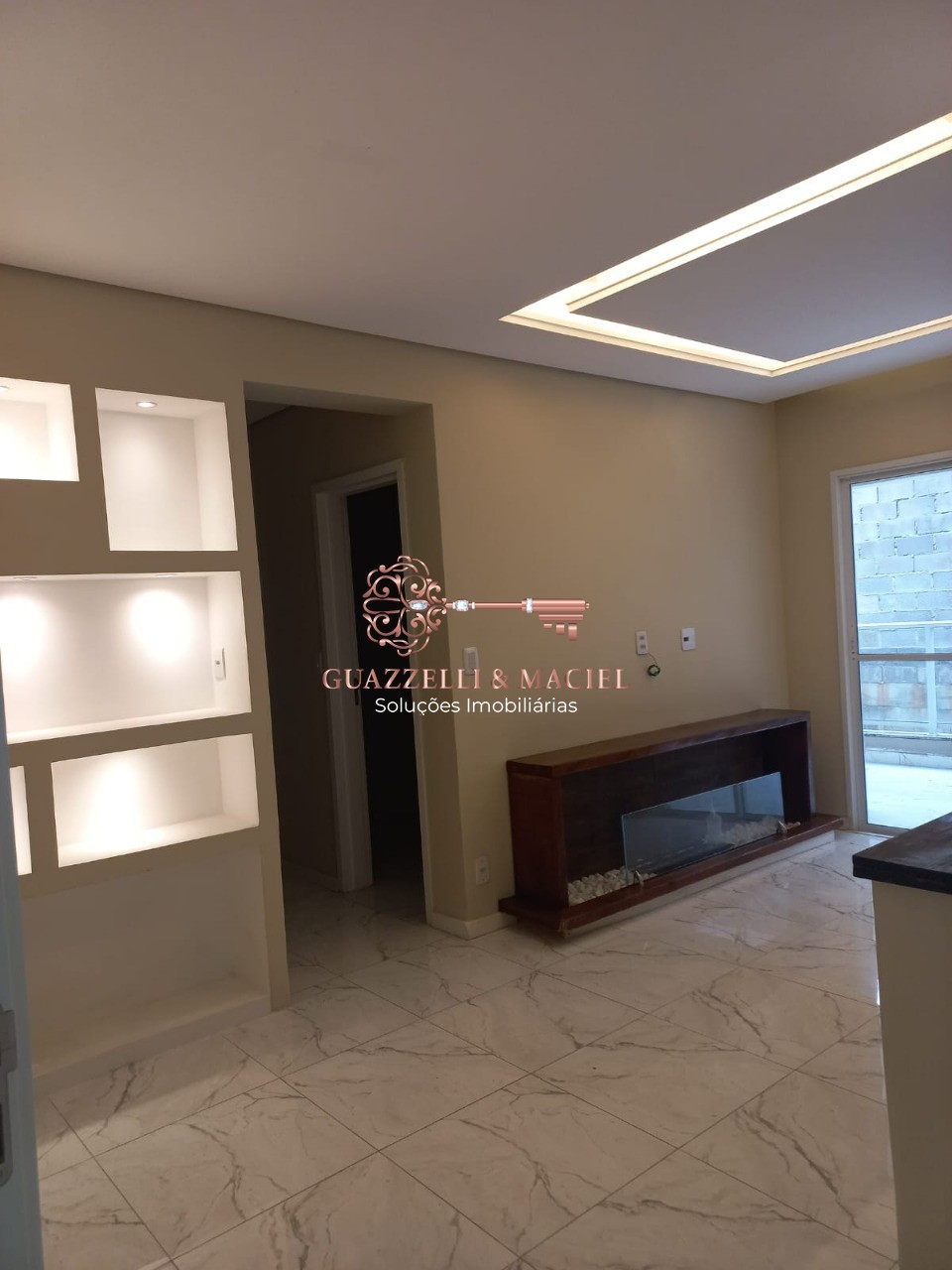 Apartamento em JARDIM MARIA TRINDADE, SÃO ROQUE - Apartamento para locação no Jardim Maria Trindade, São Roque-SP: 2 quartos, 1 suíte, 1 sala, 2 banheiros, 1 vaga de garagem - 72m². - Foto 2