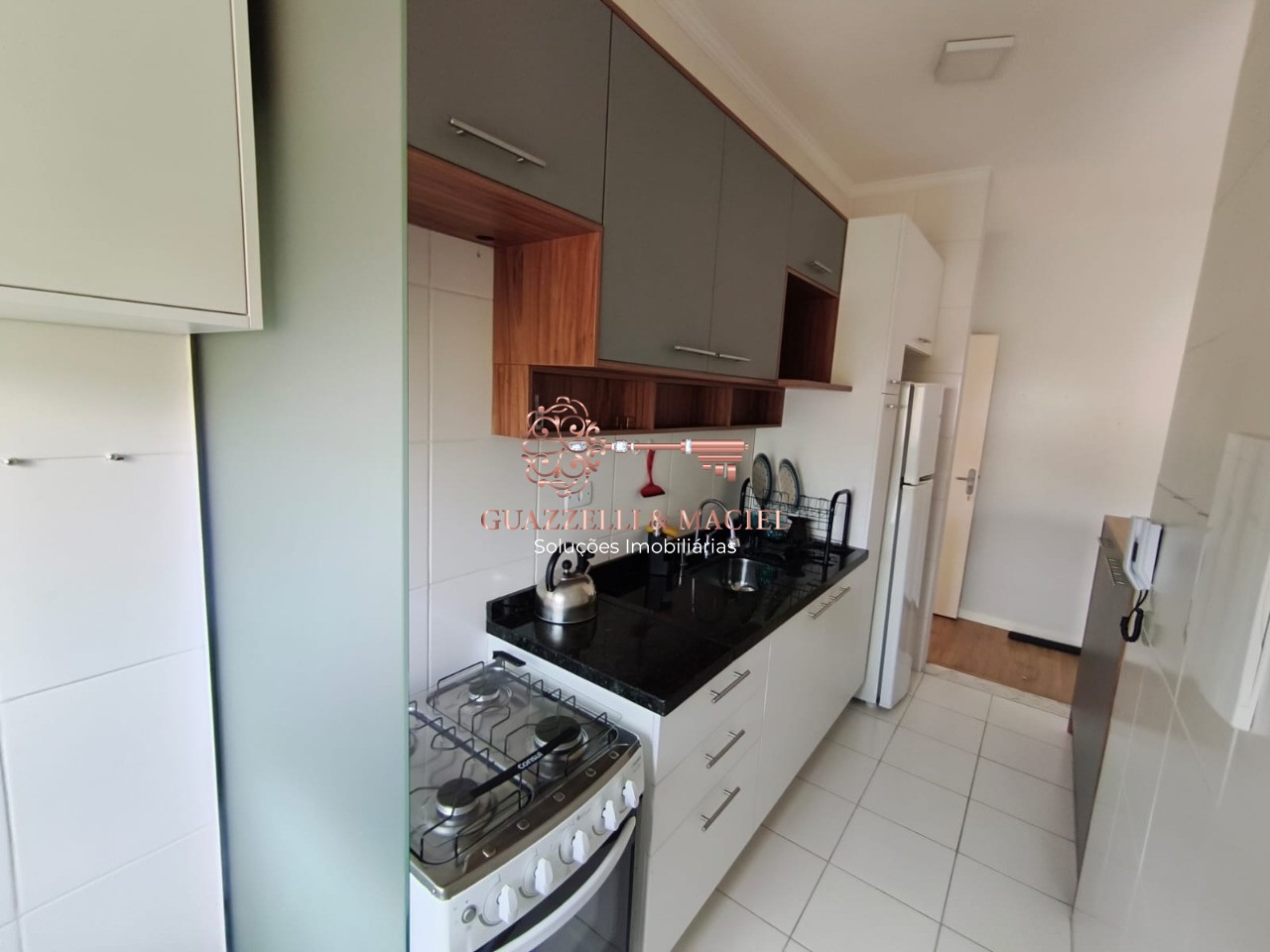 Apartamento em JARDIM VILLAÇA, SÃO ROQUE - Apartamento para locação de alto padrão no Jardim Villaça, São Roque-SP: 2 quartos, 1 suíte, 1 sala, 2 banheiros, 1 vaga, 62m². - Foto 2