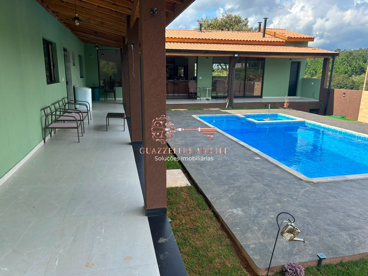 Chácara em SEBANDILHA, MAIRINQUE - Chácara de luxo em condomínio: 3 quartos, 1 suíte, 296m² - Mairinque-SP, bairro Sebandilha. - Foto 3