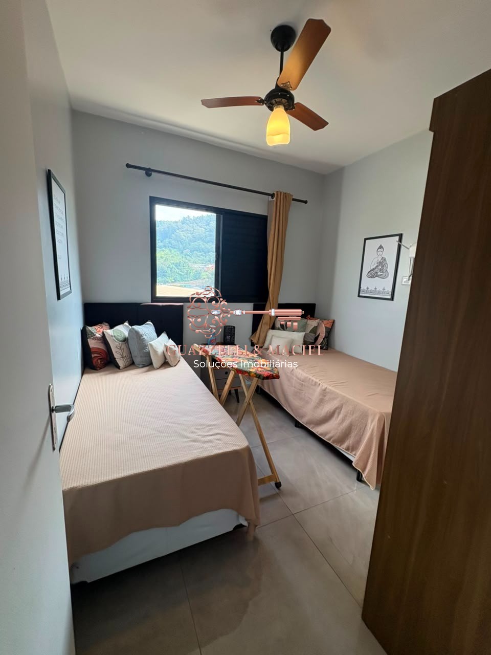 Apartamento em JARDIM GUAÇU, SÃO ROQUE - Apartamento à venda ou locação em São Roque-SP, Jardim Guaçu: 2 quartos, 1 suíte, 2 salas, 1 vaga garagem, 50m². Venha conferir! - Foto 14