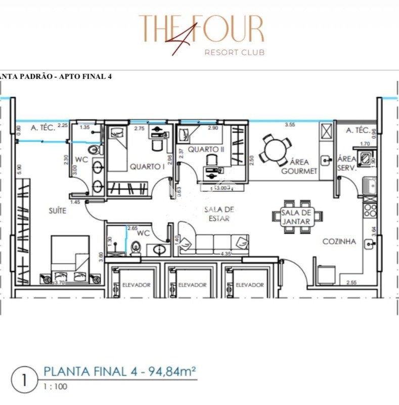 Apartamento, 3 quartos, 95 m² - Foto 32