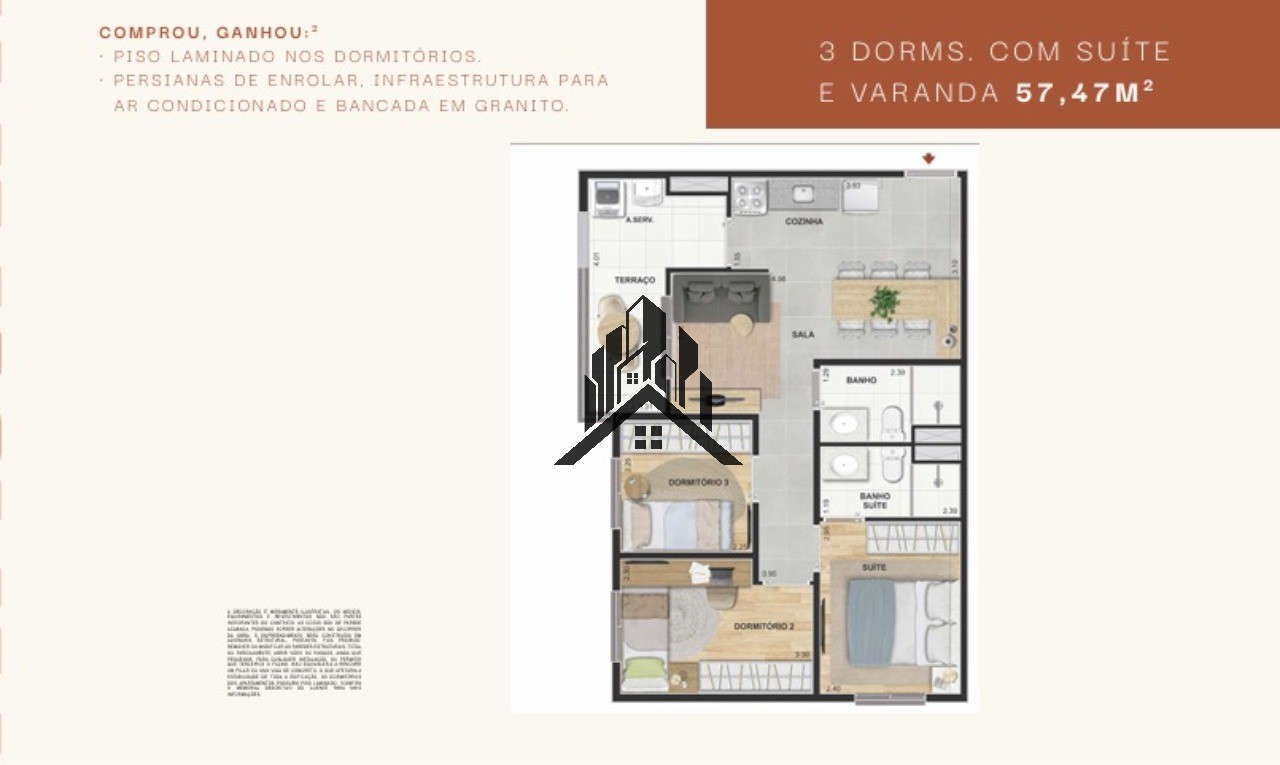 Apartamento, 2 quartos, 32 m² - Foto 10