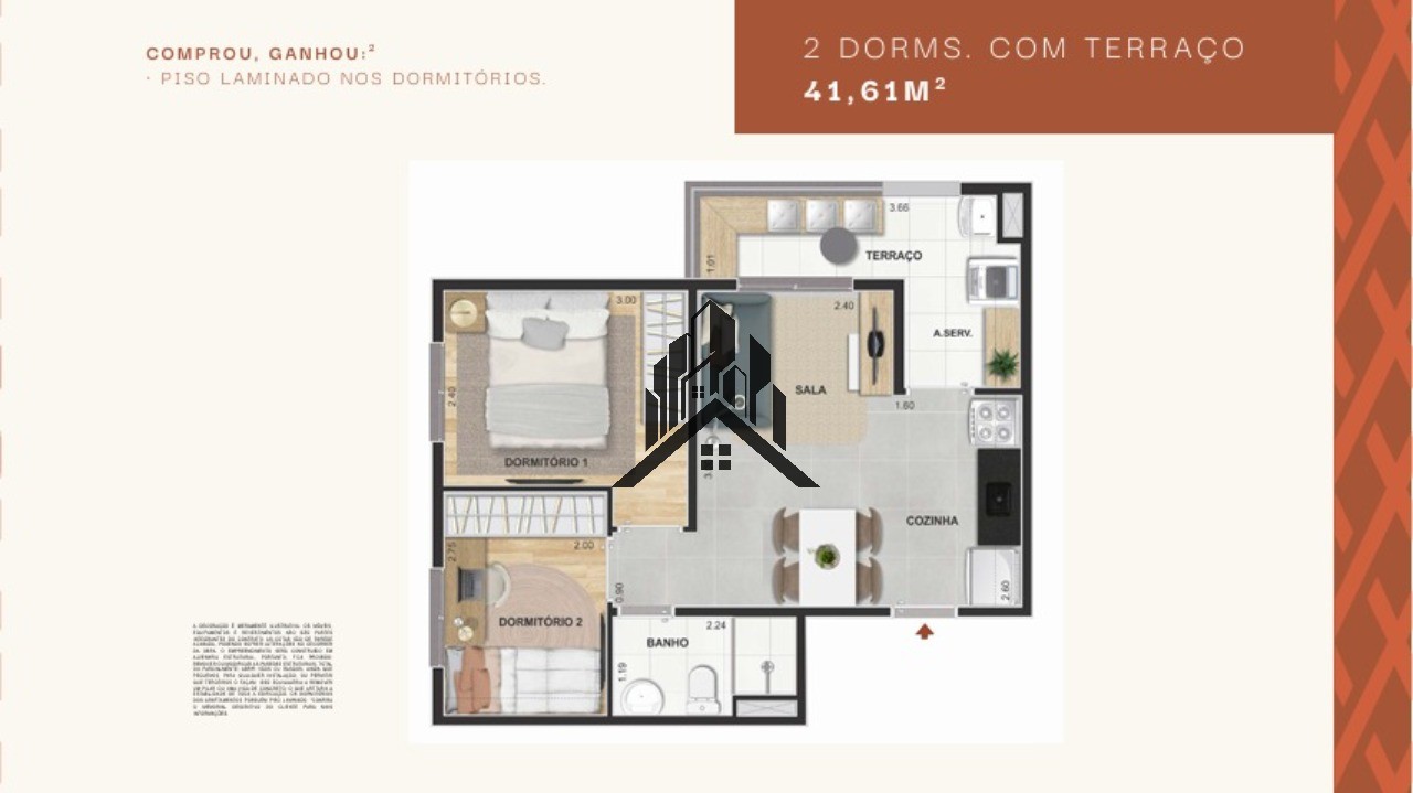 Apartamento, 2 quartos, 32 m² - Foto 11