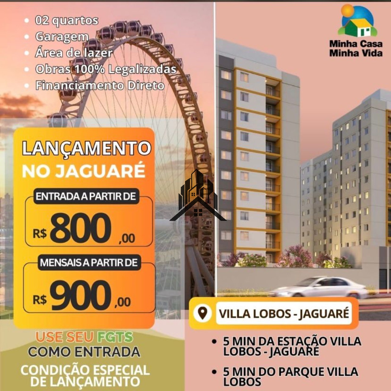 Apartamento, 2 quartos, 32 m² - Foto 1