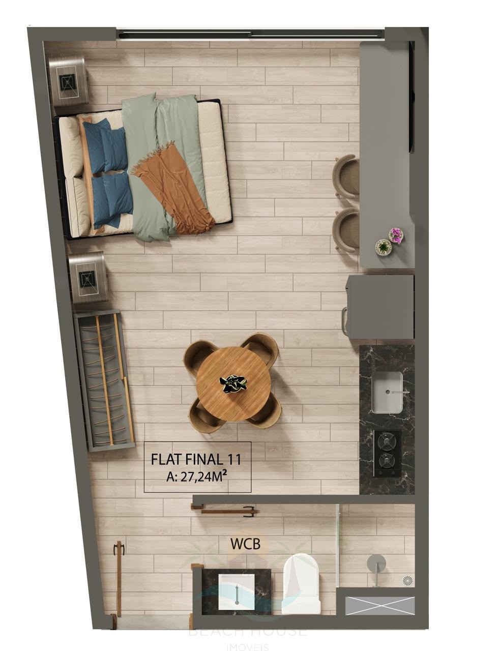 Apartamento, 1 quarto, 26 m² - Foto 28