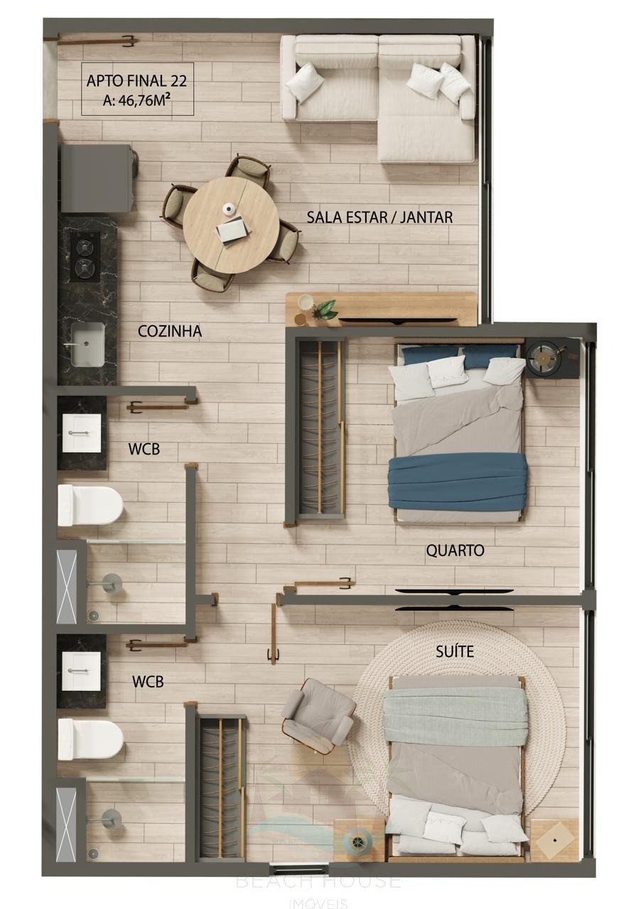 Apartamento, 1 quarto, 26 m² - Foto 33