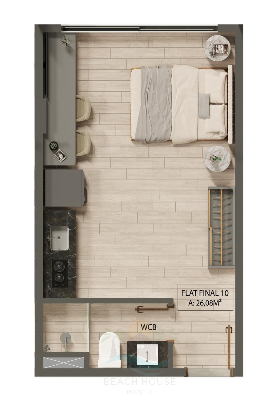 Apartamento, 1 quarto, 26 m² - Foto 27