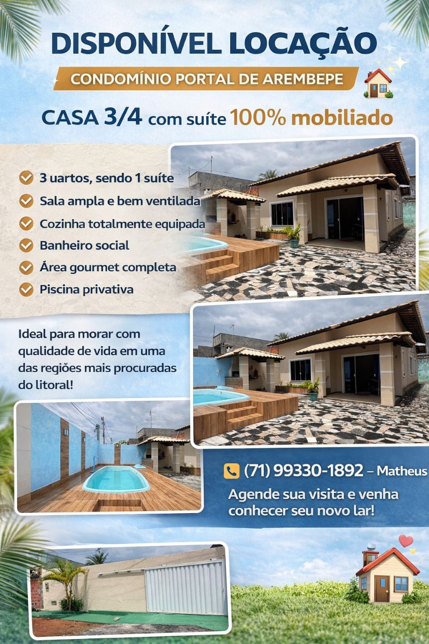 Casa, 3 quartos - Foto 1