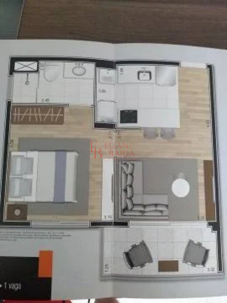 Apartamento, 1 quarto, 39 m² - Foto 10