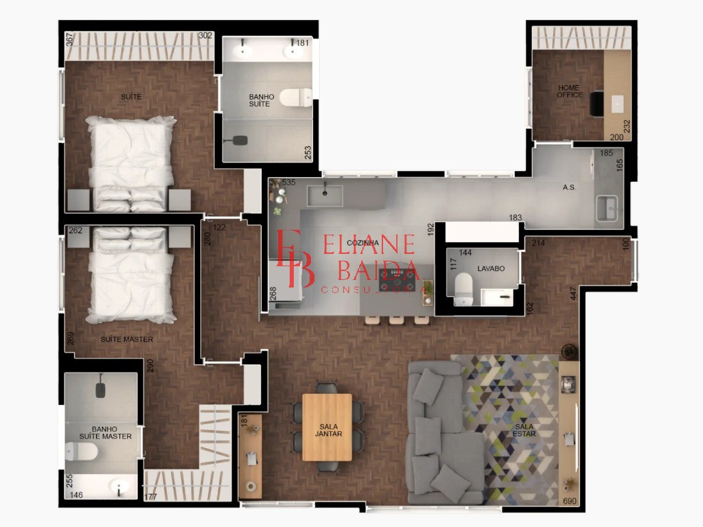 Apartamento, 2 quartos, 100 m² - Foto 22