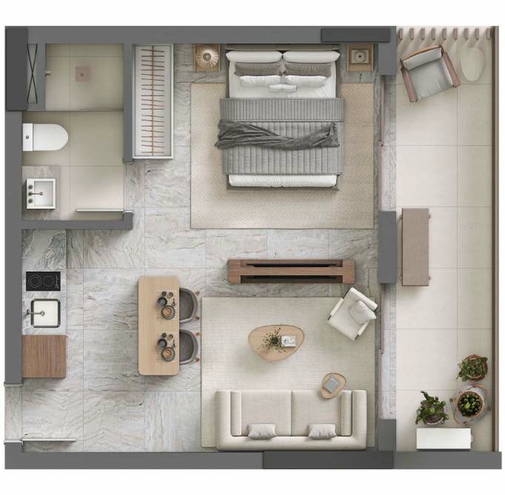 Apartamento à venda com 2 quartos, 61m² - Foto 99