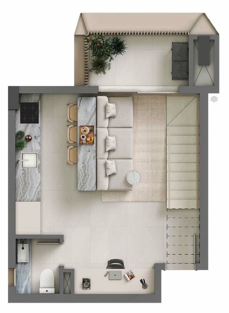 Apartamento à venda com 2 quartos, 61m² - Foto 100