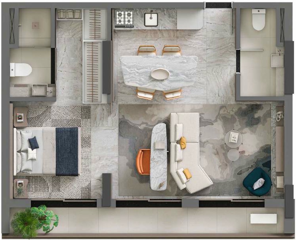Apartamento à venda com 2 quartos, 61m² - Foto 102