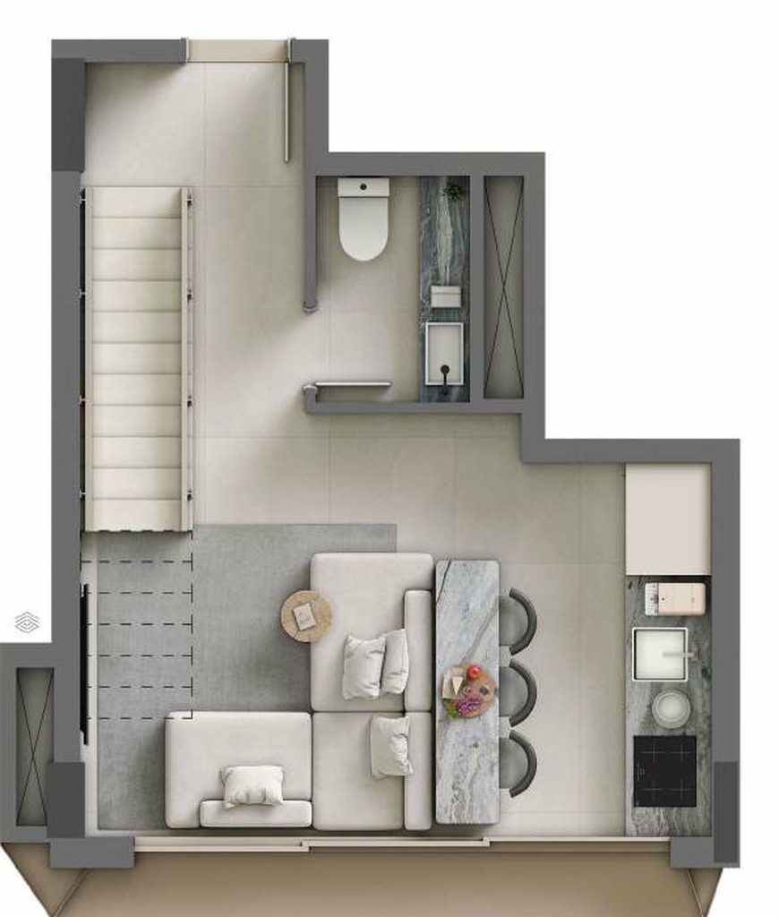 Apartamento à venda com 2 quartos, 61m² - Foto 106