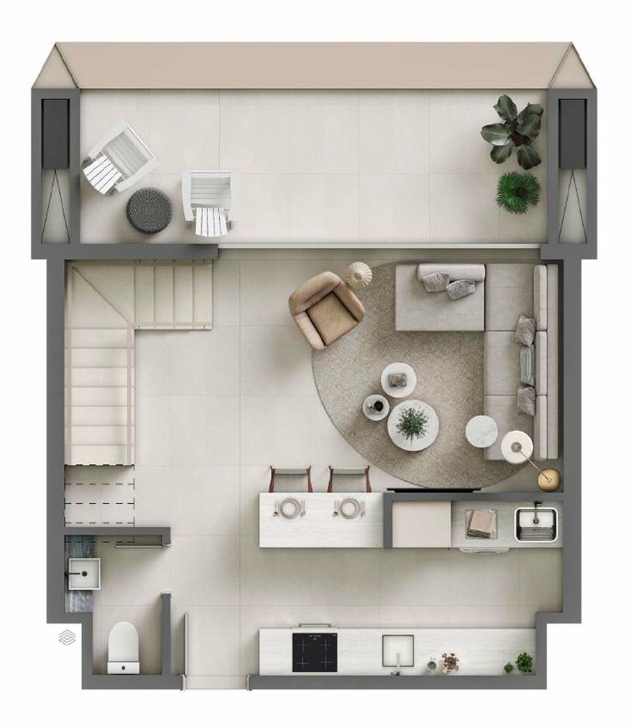 Apartamento à venda com 2 quartos, 61m² - Foto 112
