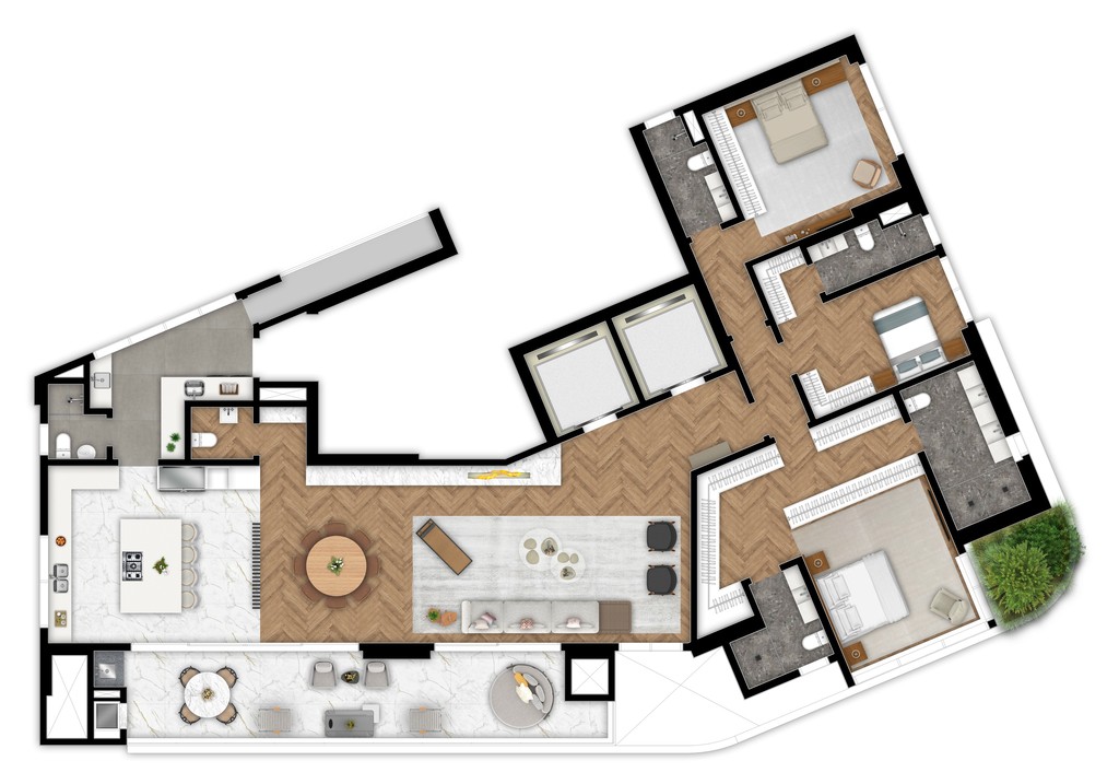 Apartamento, 3 quartos, 234 m² - Foto 18