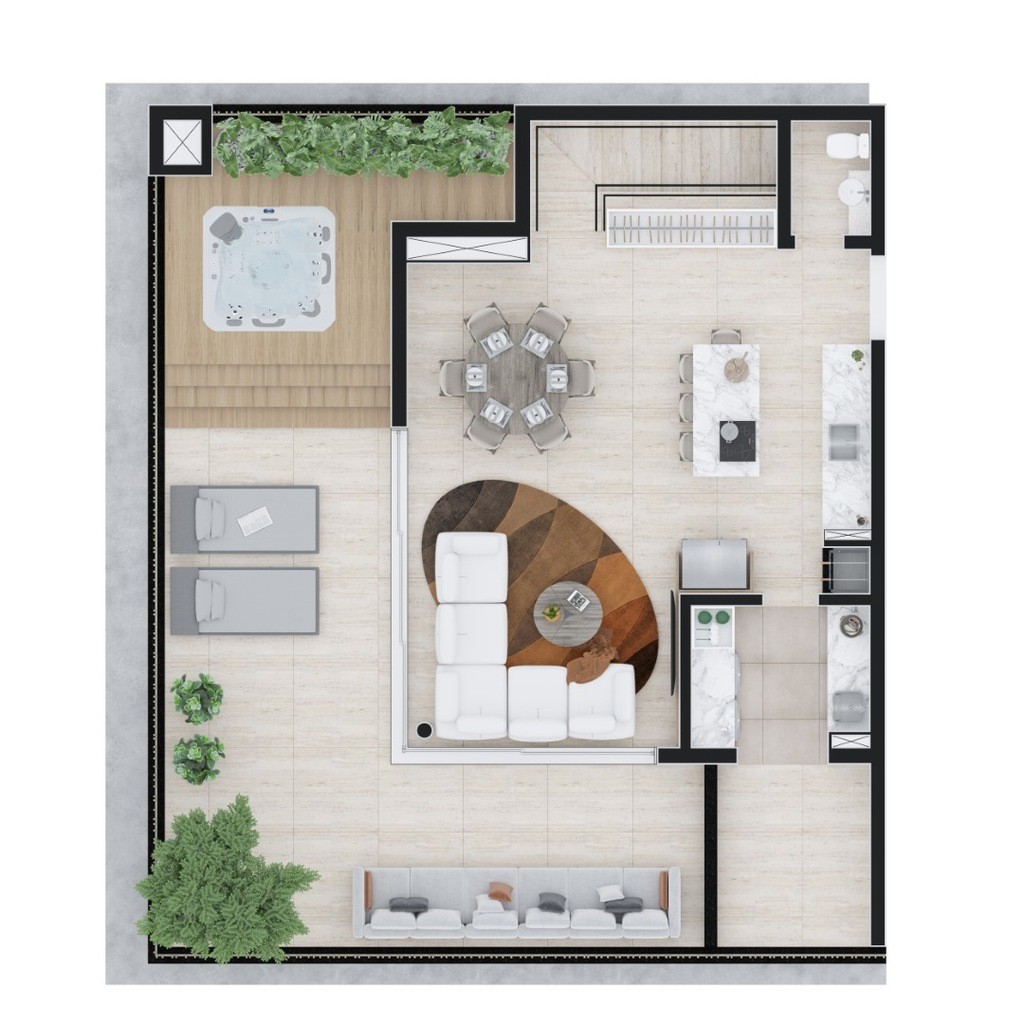 Apartamento, 2 quartos, 90 m² - Foto 75