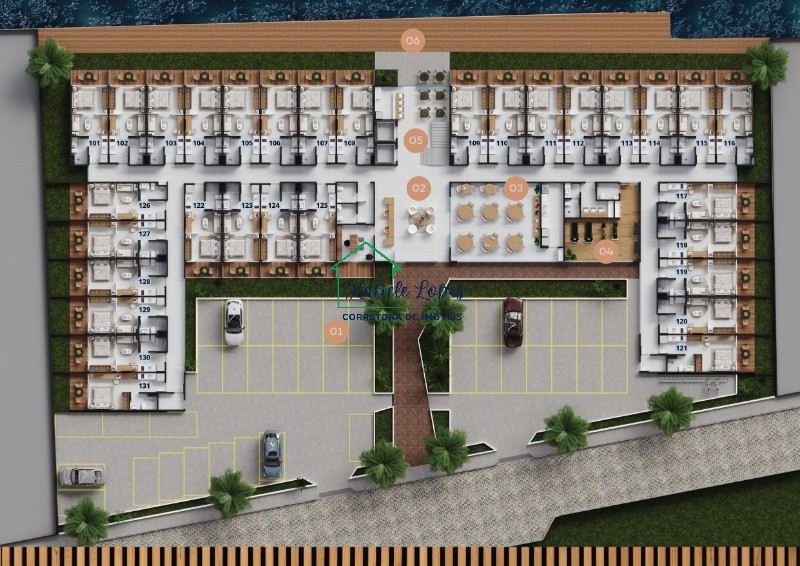 Flat/Apart Hotel, 1 quarto, 34 m² - Foto 15